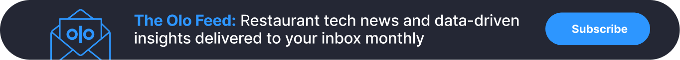Subscribe to the Olo Feed
